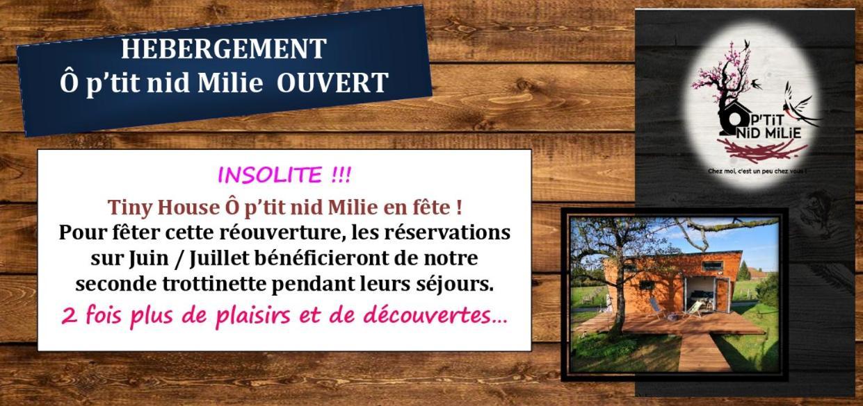 Ô p'tit nid Milie Villa Bellefontaine  Exterior foto